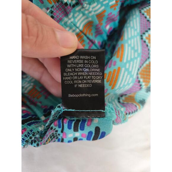 BeBop small juiniors multi colored aztec shorts with front pockets - Picture 7 of 10